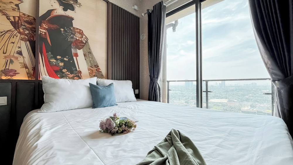 Comfort And Quiet Studio At Apartment Sky House Bsd