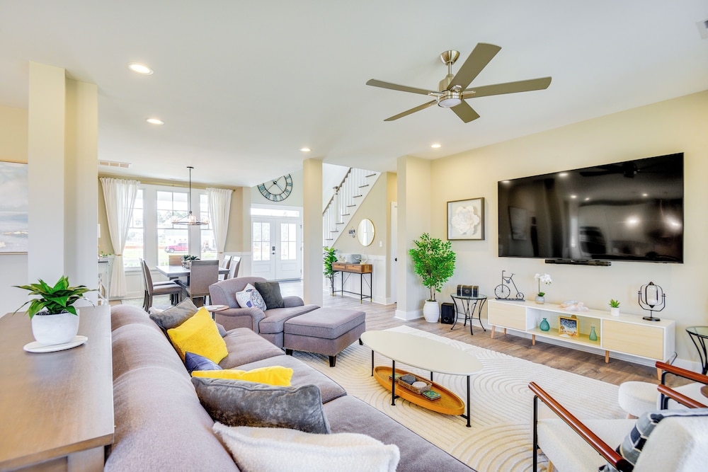 Near Beach & Trails: Elegant Home in Cape Charles!