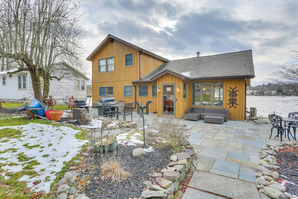 Swim, Hike & Ski: Waterfront Home in White Lake!
