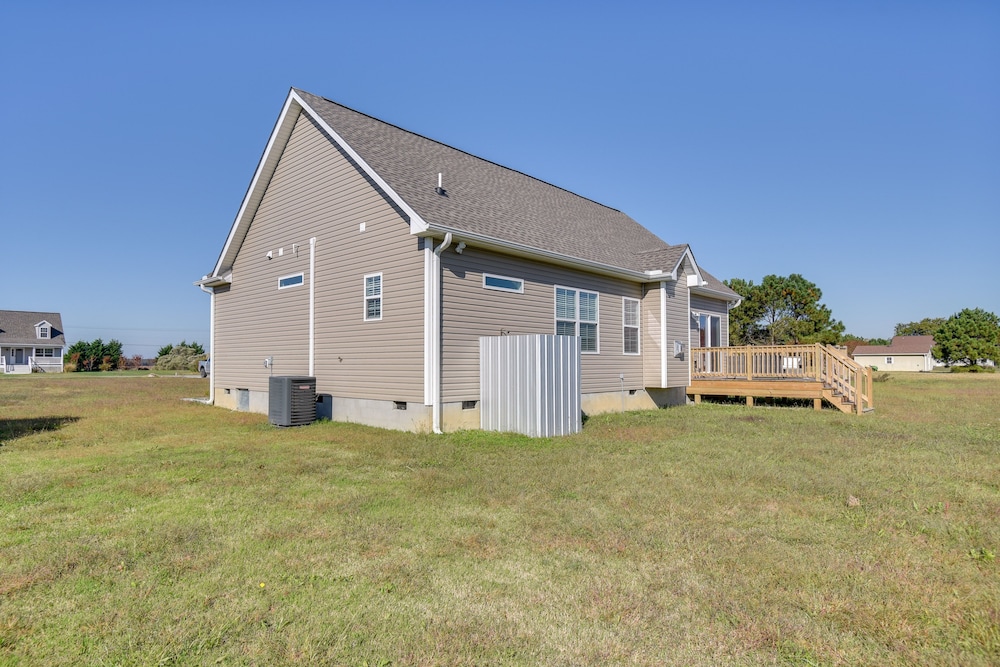 Cape Charles Home: 4 Mi to Kiptopeke State Park!