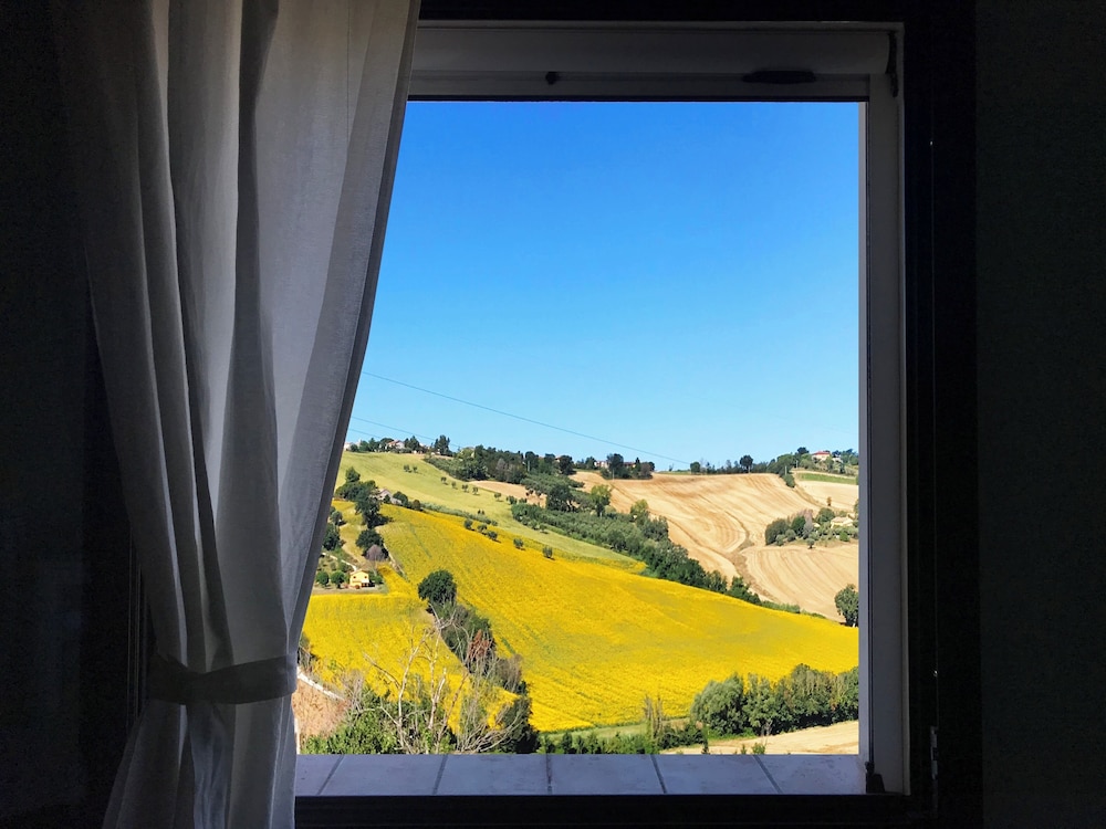 Mimosa Apartment in Historic Villa With Pool and air Cond in Senigallia