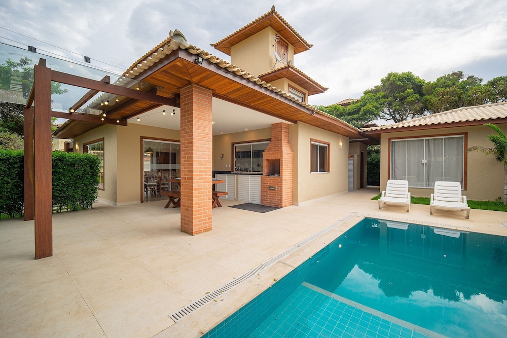 Bz38 Casa a 200m praia piscina privativa