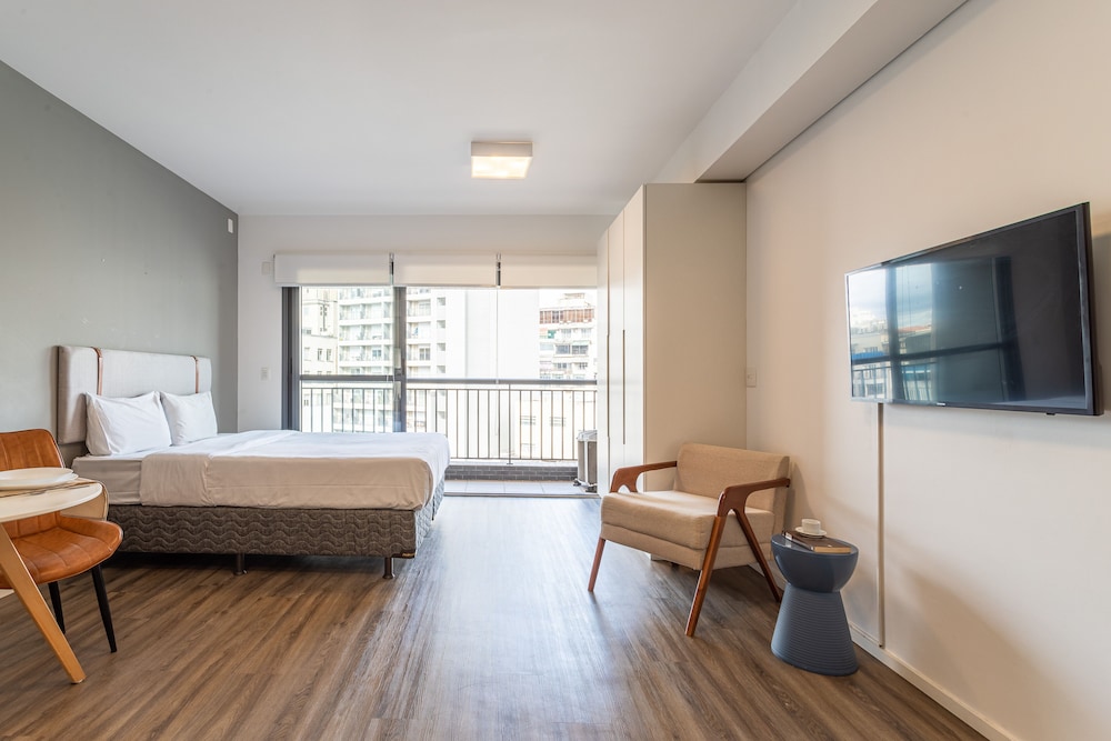 Setin Downtown Genebra by Viva - Apartamentos completos na Bela Vista com piscina