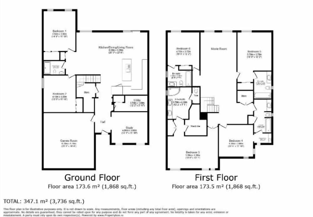 Stunner 6Br W/ South Pool, Lake View & Near Golf