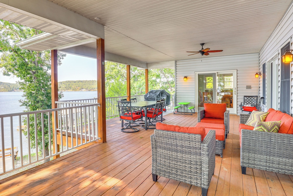 Water-view Deck! Family Home on Lake of the Ozarks