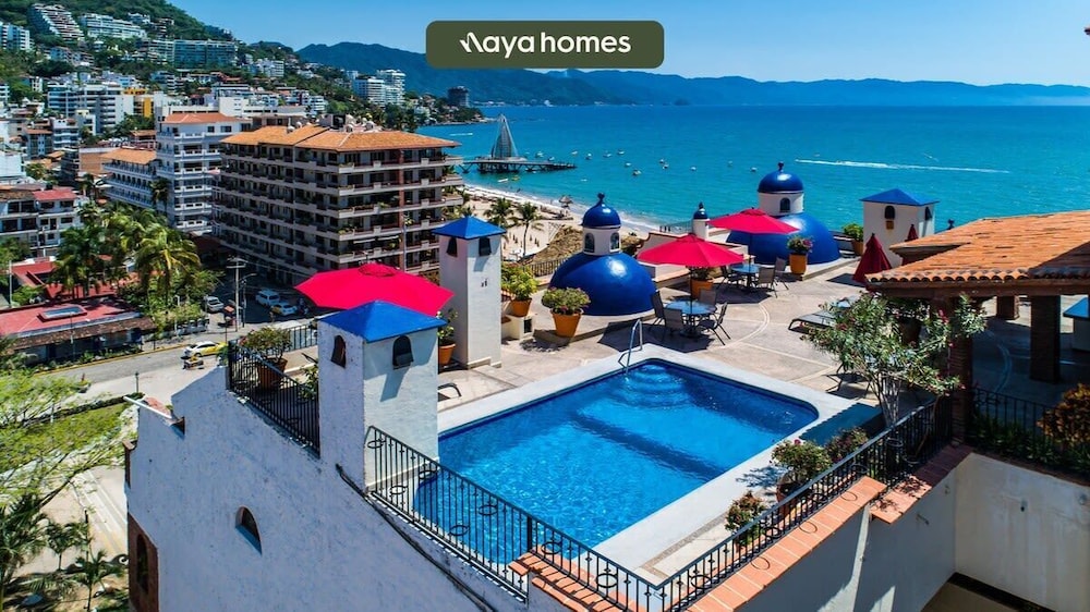 Ocean View 1Br Condo-balcony-beach-pool - 306