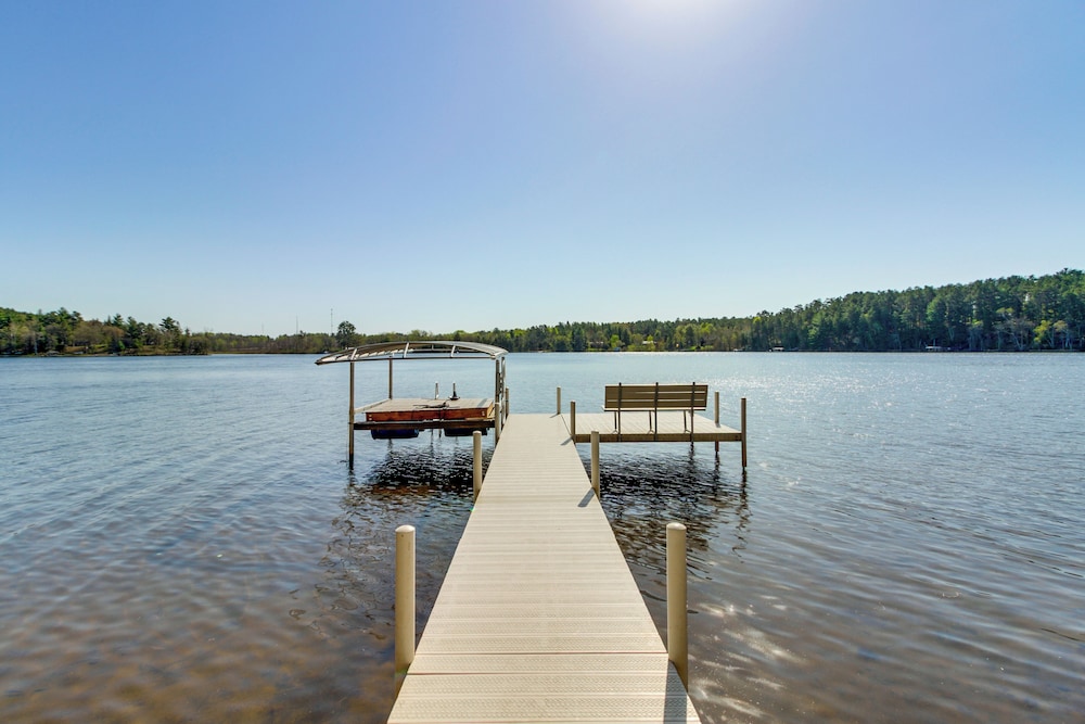 Paddle & Bike: Cottage w/ Dock in Pequot Lakes!