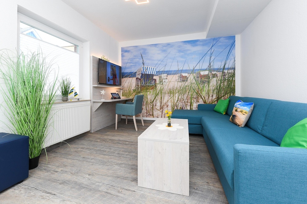 Komfortable Ferienwohnung mit Terrasse; Bensersiel