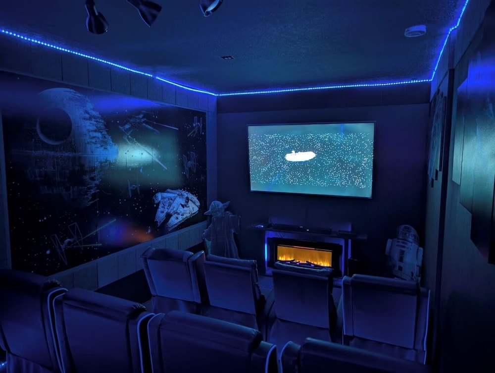 Luxury 6BR Home w/ Theater + Pool Near Disney