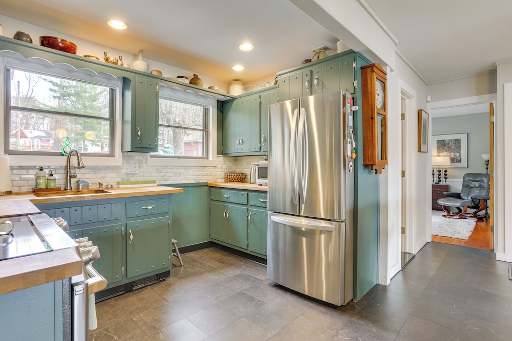 Swim, Hike & Ski: Waterfront Home in White Lake!