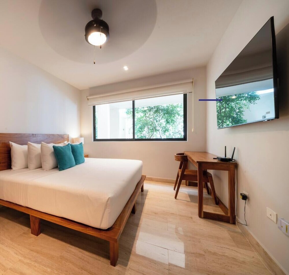 Depa Moderno con Alberca Tulum 1 Rec