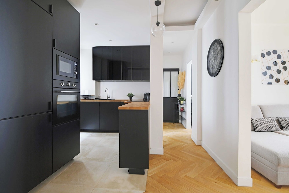 Modern & Refined 1bdr 4P - Roland Garros