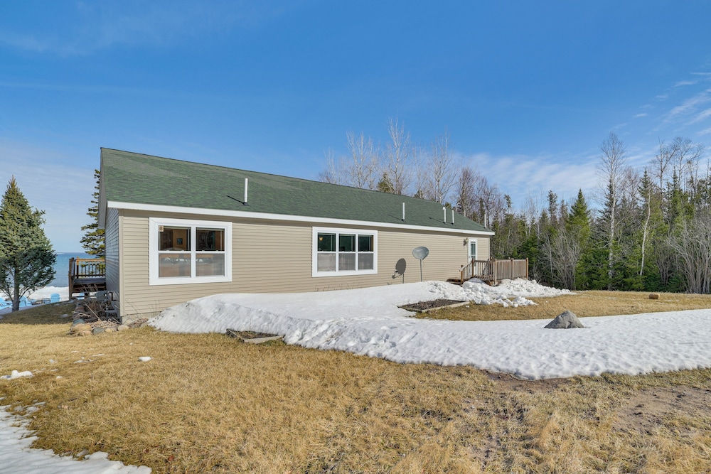 Lakefront Home w/ Yard & Views in Cheboygan!