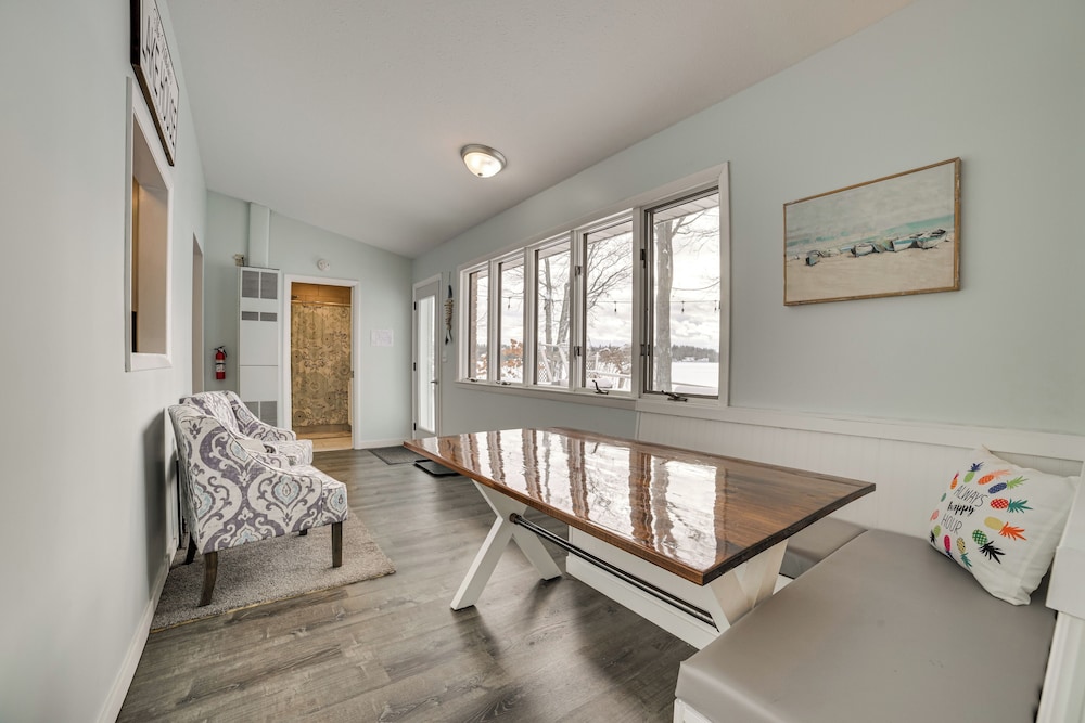 Dock & Views: Lake Mitchell Home in Cadillac!