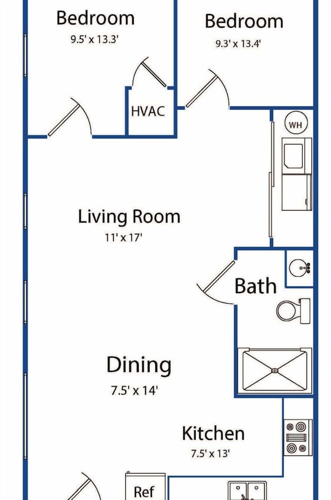 Dual Port A Cottages 2 Complete Homes Walk to the Beach + Patio Fully-equipped Kitchens