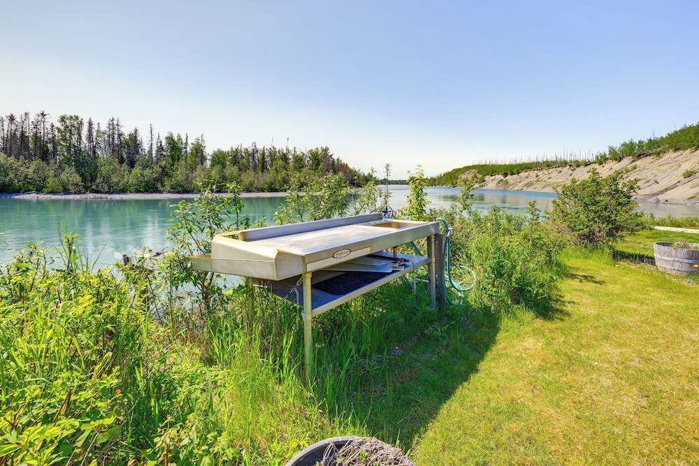Riverfront Retreat w/ Fishing Dock in Sterling!