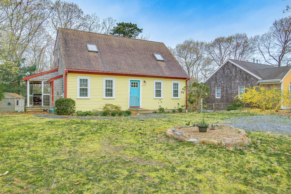Beach & Lake Access: Home w/ Porch in Mashpee!