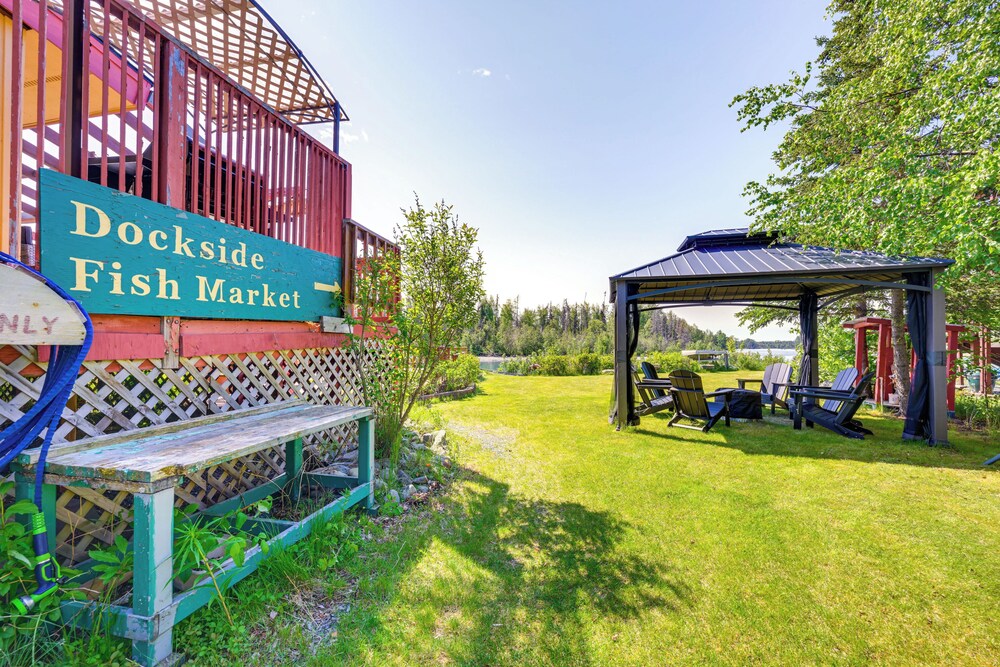 Riverfront Retreat w/ Fishing Dock in Sterling!