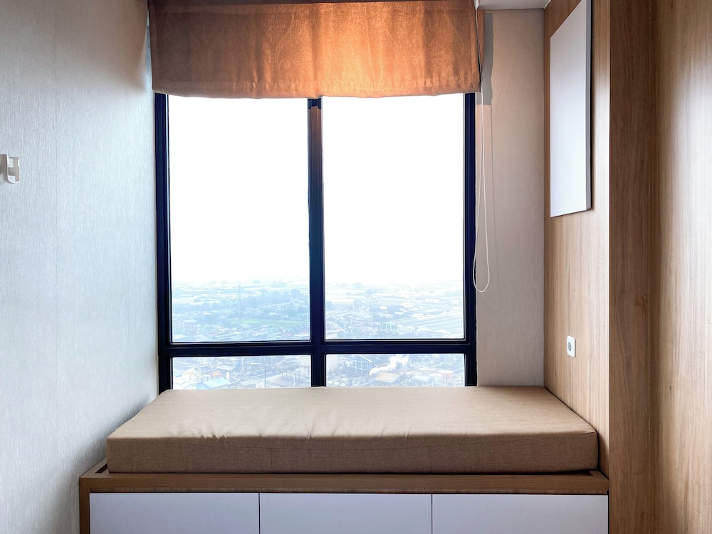 Wooden Style Studio At Lrt City Bekasi Apartment