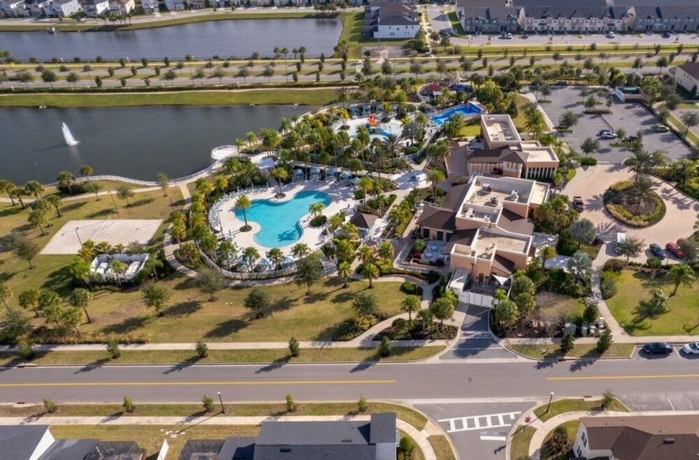 New! Modern Townhome Near Disney! Splash Pool, Resort W/waterpark-8206sa 3 Bedroom Townhouse