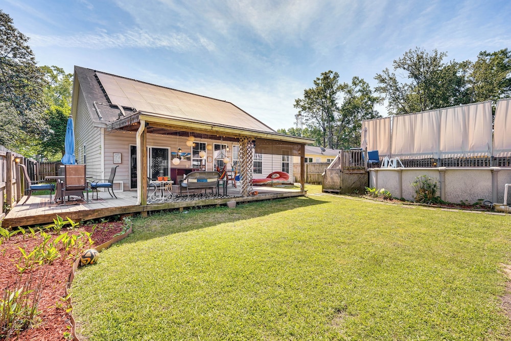 Pool, Porch + Parks: North Charleston Family Home!