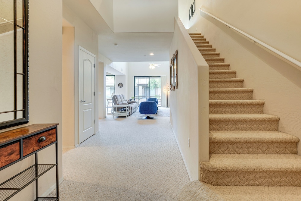1 Mi to Golf: Lake-view Condo w/ Pool in Chandler!