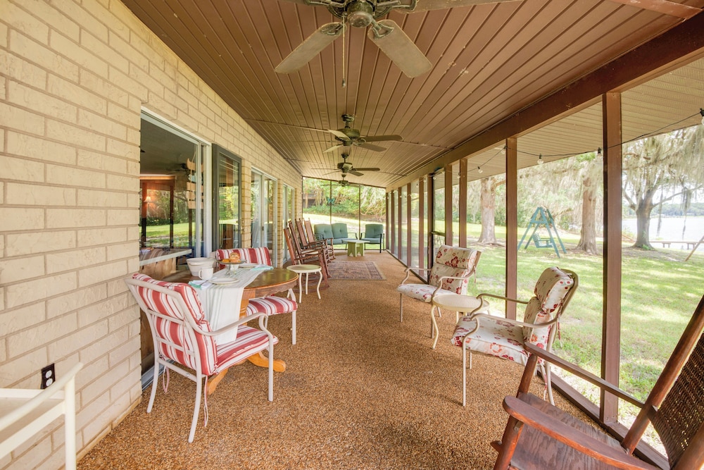 Lake Winnott Home w/ Boat Ramp & Dock