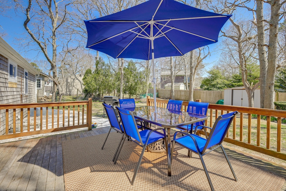 2 Mi to Craigville Beach: Hyannis Home w/ Deck