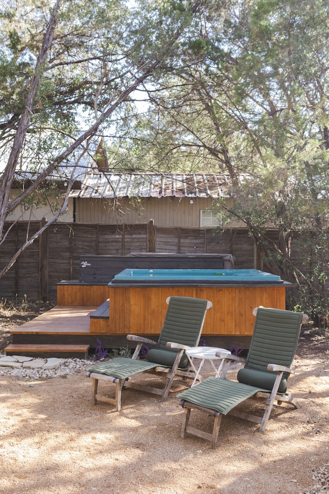 The Macaw Yurt at Camposanto ATX Glamping on Lake Travis