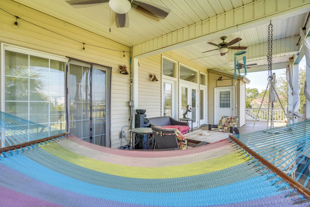 Marina & Golf Course Views: Edisto Island Home