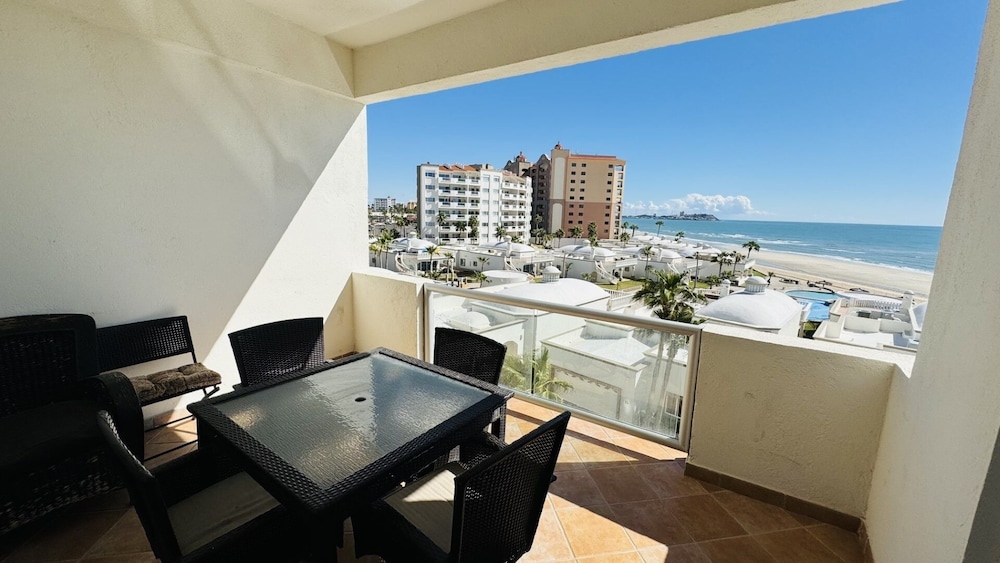 Spectacular 1 Bedroom Condo on Sandy Beach at Las Palmas Resort G-402 1 Condo by RedAwning view 3
