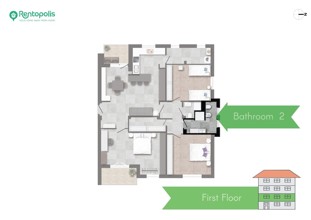 Lotto - Super Modern Penthouse in Fiera Milano City Area