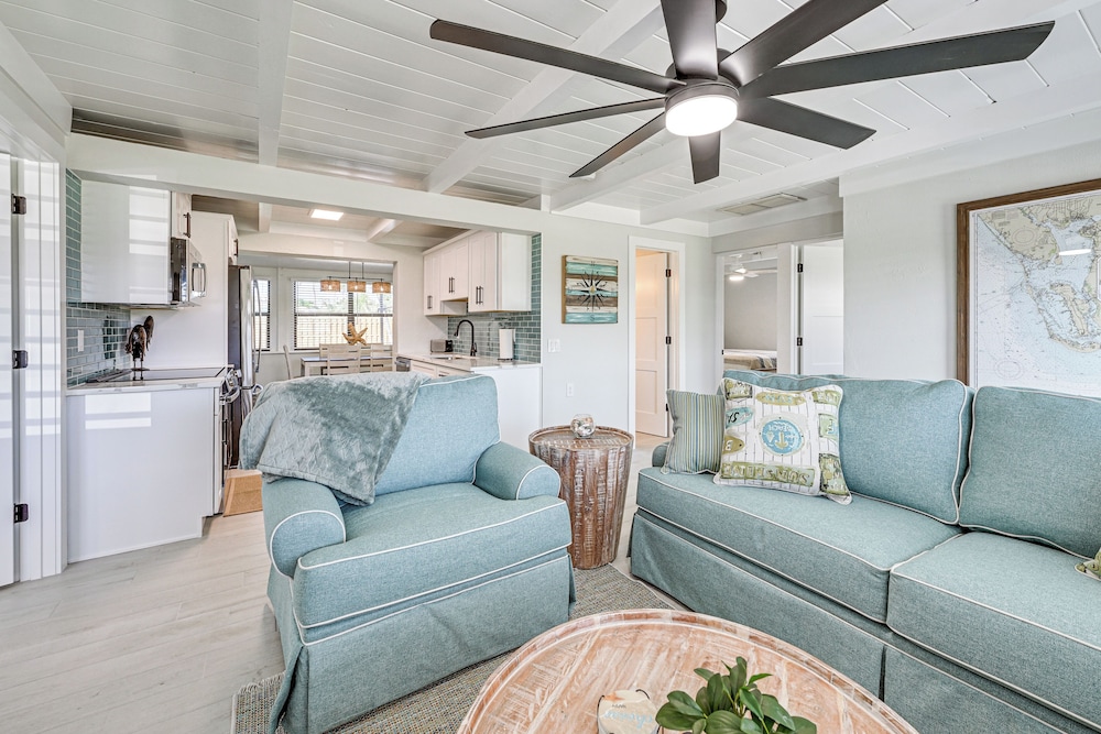 Steps to Englewood Beach: Home w/ Outdoor Oasis!