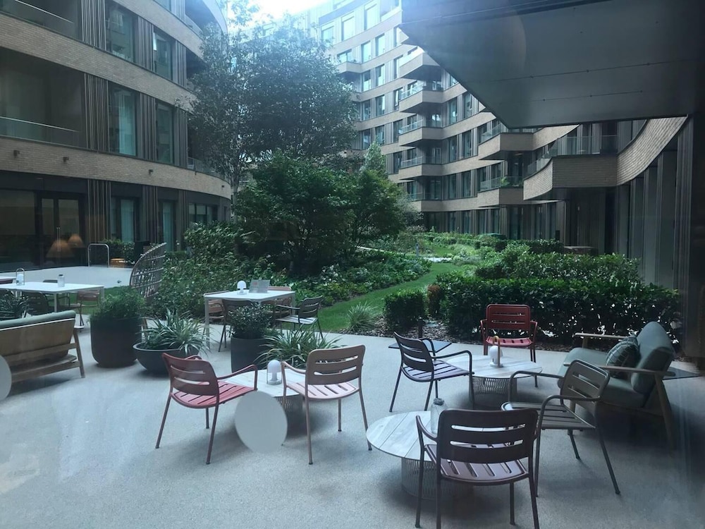outdoor bbq area