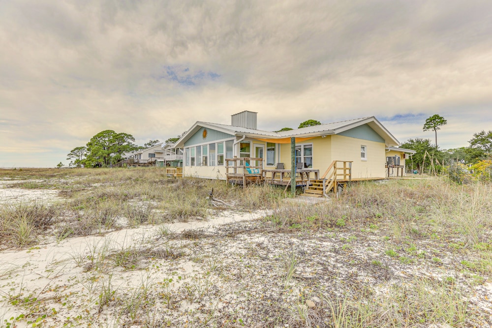 Beachfront Alligator Point Retreat: Steps to Sand! view 2