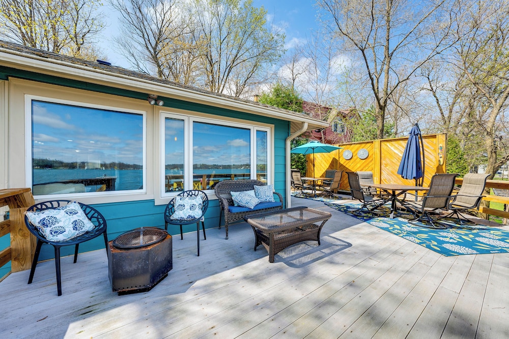 Ice Fish, Ski & Explore: Mukwonago Lake House!