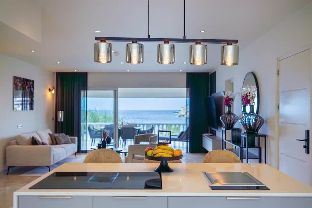 Serenity by the Seascape Marble Blue Bay Bliss