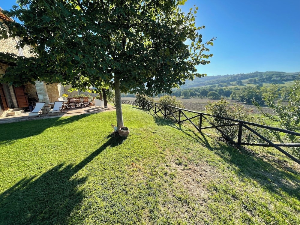 Detached Villa With Games Room, Pool, and Panoramic Views in San Damiano