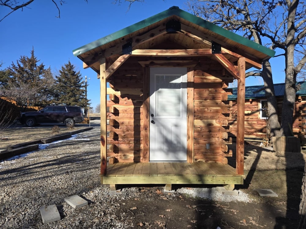 #3 - Amish Built Log Cabin Fishing Hunting Camping Cabin