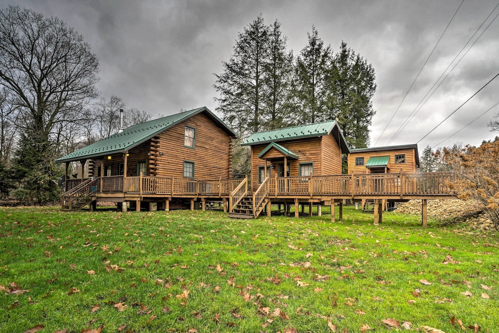 Titusville Vacations - Scenic Log Cabin With Fire Pit  Stocked Creek! - Property Image 5