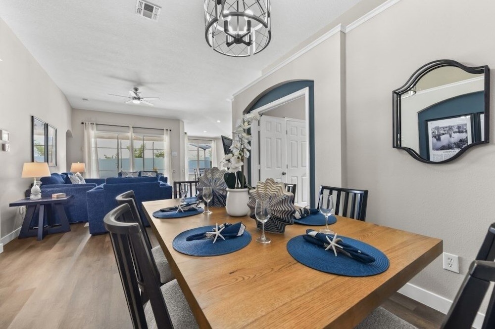 4br Resort Villa W/ Pool & Spa Close To Disney 4 Bedroom Villa