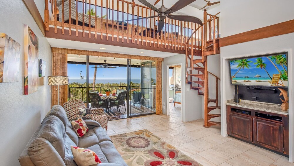 Upgraded 2BD Plus Loft - Amazing Golf & Ocean Views - In-unit AC - Vrkcv