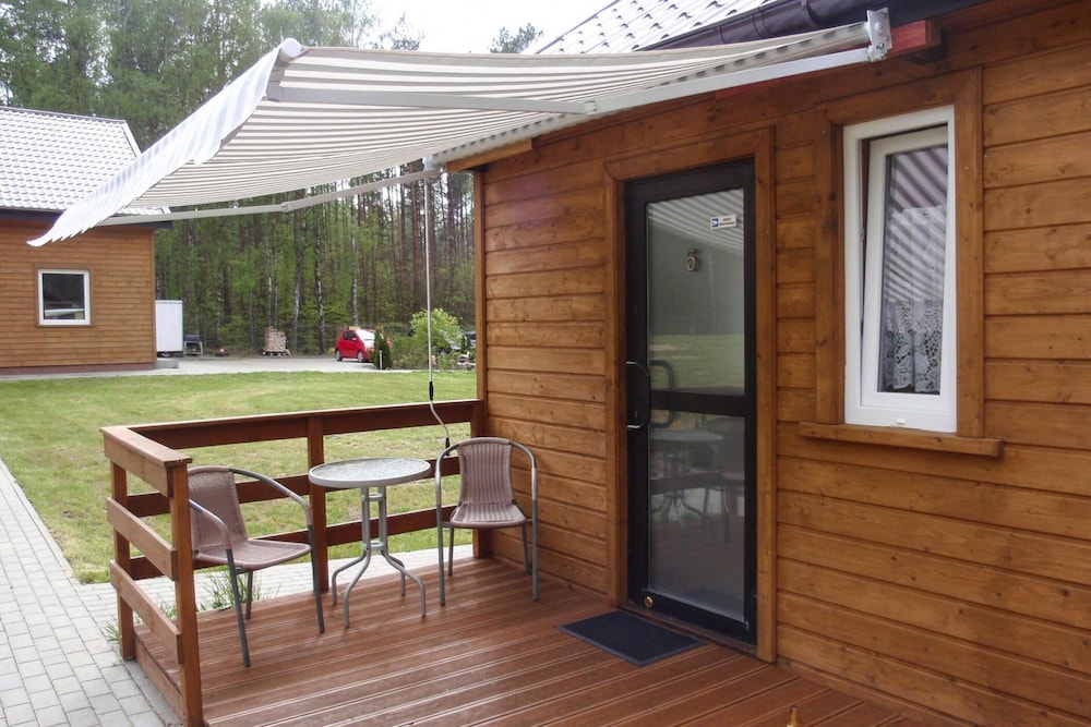 Chalet by Baltic Sea Near Wiselka Lake view 2
