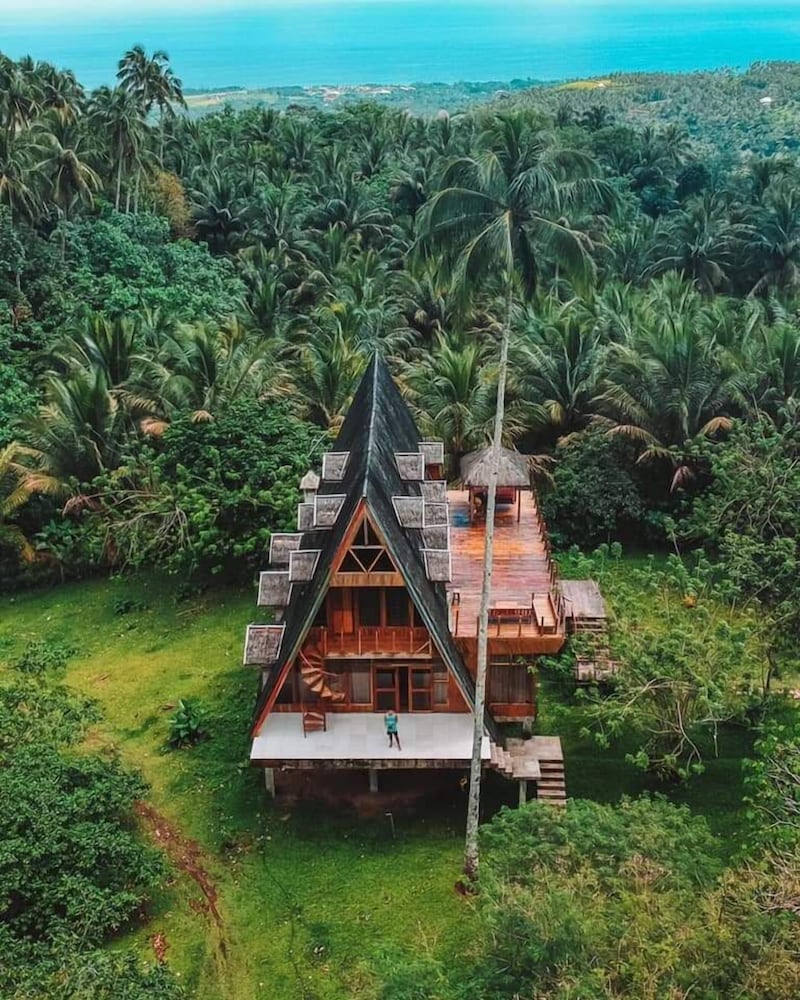 A-Frame Volcano House