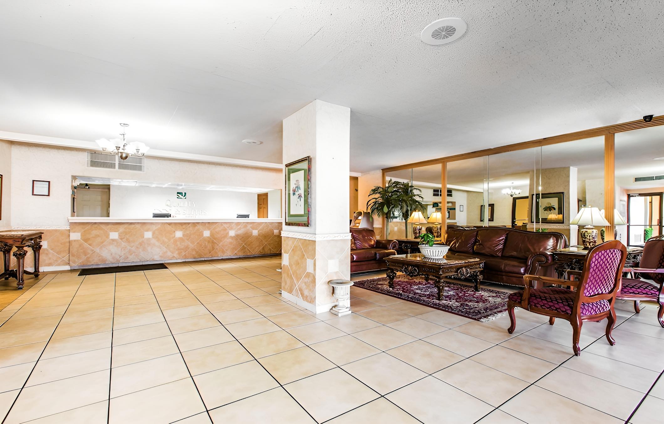 hotel reception