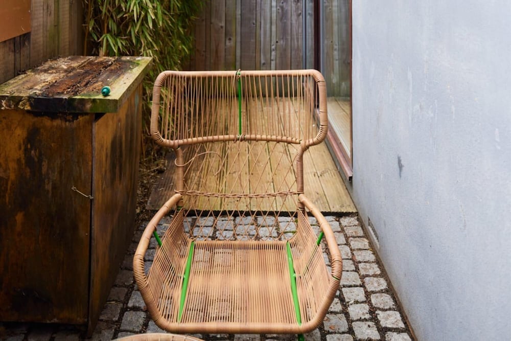 outdoor bbq area