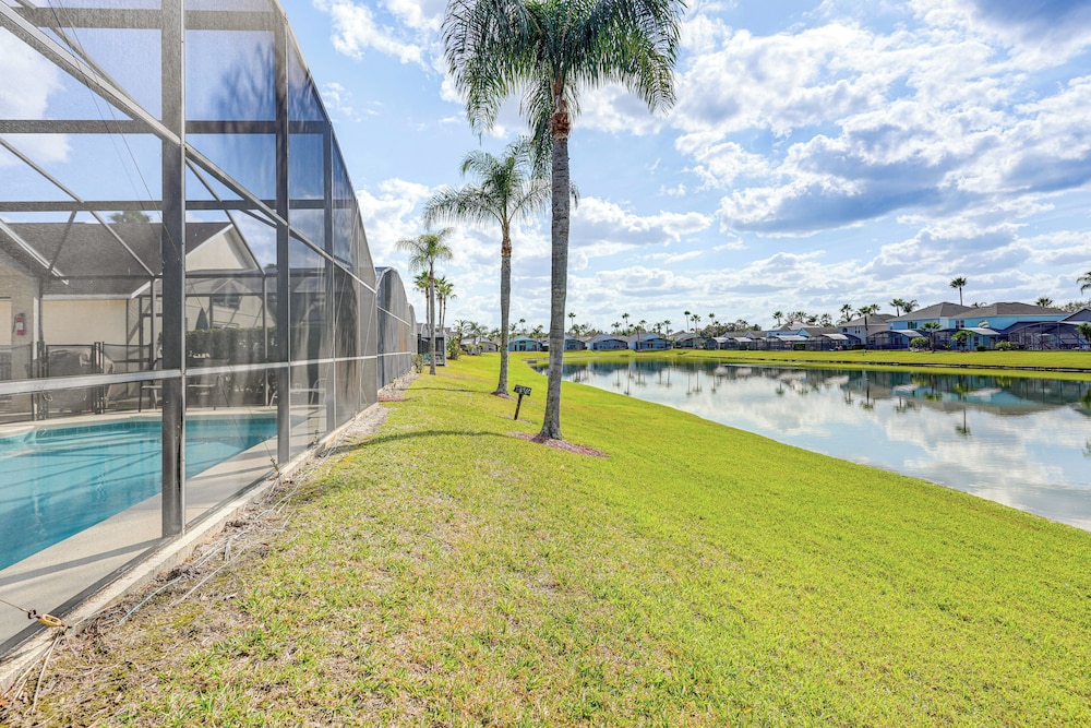 9 Mi to Disney: Home w/ Pool Table & Water Views!