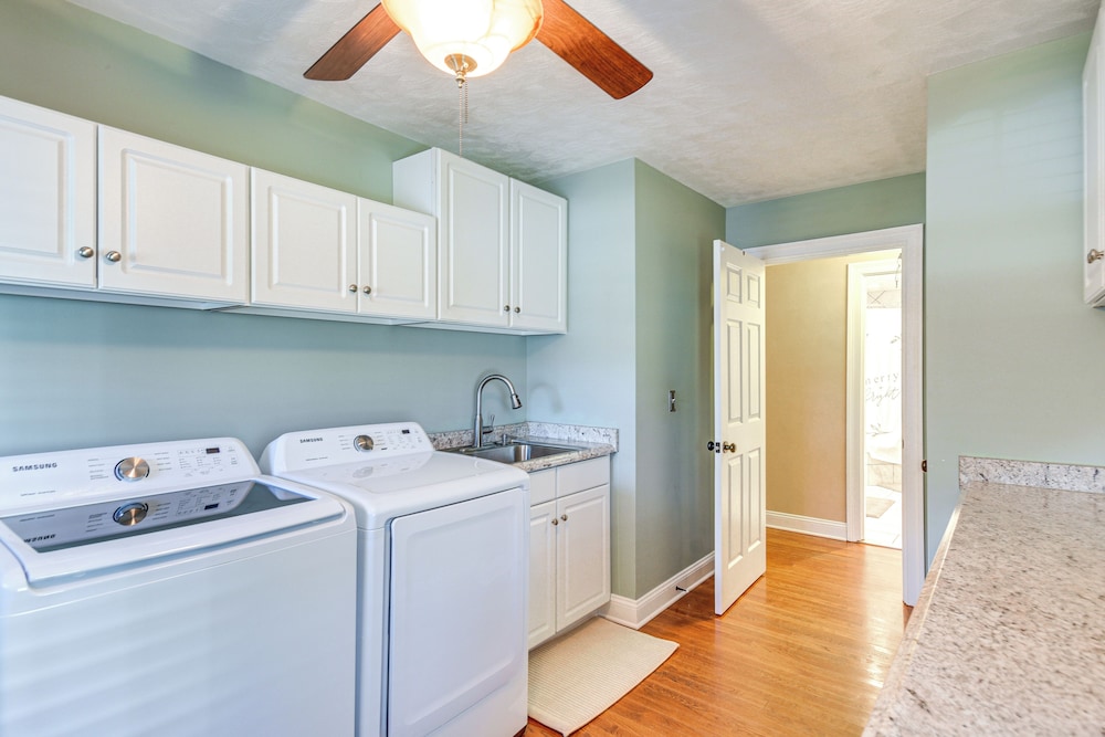 Waterfront Home w/ Dock & Yard in Hampton!