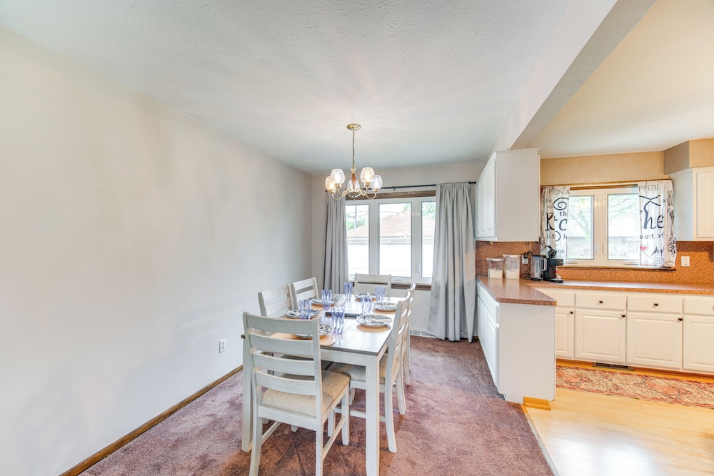 8 Mi to Cleveland: Family Home w/ Fenced Backyard!