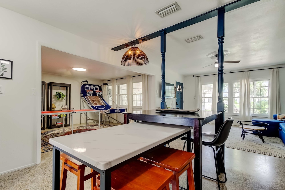 Boho Beach Bliss 2BR Retreat Steps From the Sand